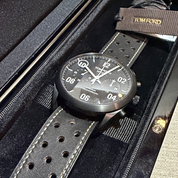 Tom Ford Other - Tom Ford Limited Edition Titanium Chronograph Men's Watch